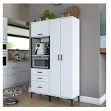 Hanah home Komoda s ladicama JE142 3106, 120x198,6x40 cm, Bijela | Eponuda.ba