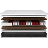 Livetastic LEŽIŠČE Z ŽEPKASTIM VZMETENJE Dark H5 100/200 cm | Shoptok.si