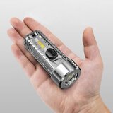 Venisymlis Majhna Mini Zmogljiva Večfunkcijska Polnilna Led Svetilka Tipa C Na Obesku Za Ključe, (22068185) | Shoptok.si