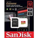 Sandisk MicroSDHC 32GB Extreme + Adapter SDSQXAF-032G-GN6MA memorijska kartica Cene