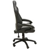 Mömax gaming stol speed, siva, črna | Shoptok.si