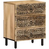 Furnova Nočna omarica 50x33x60 cm trden mangov les, (21925951) | Shoptok.si