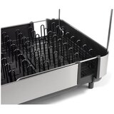 Joseph Joseph Crni plastičan prilagodljiv ocjeđivač za posuđe 35,5x38 cm Extend Steel Plus – | shoptok.hr