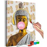  Slika za samostalno slikanje - Buddha and Pineapples 40x60 Cijene