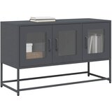 vidaXL TV ormarić antracit 100,5x39x60,5 cm hladno valjani čelik | shoptok.hr