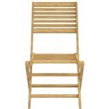  Sklopive vrtne stolice 2 kom 48 5x61 5x87 cm od drva bagrema | shoptok.hr