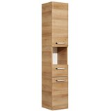 Pelipal Kupaonski ormarić u dekoru hrasta u prirodnoj boji 168x30 cm Quickset 318 – | shoptok.hr