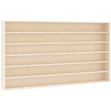  Drvena kolekcionarska vitrina sa 6 polica 100x9x55 cm | shoptok.hr