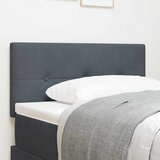  Uzglavlje Tamno siva 100 cm Baršun | shoptok.hr