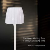 LED prigušiva punjiva stolna lampa LED/2,7W/5V 3000-6000K 1800 mAh bela | Eponuda.com