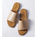Gemre Beige elegant mules Mainville | shoptok.hr