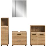 MID.YOU Kopalnica Ice, Barva Hrasta, 4-Delna | Shoptok.si