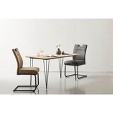 MID.YOU Jedilna miza , naravne barve, črna | Shoptok.si
