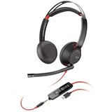 Poly Blackwire 5220 Stereo USB-C Headset +3.5mm Plug +USB-C /A Adapter (Bulk) | shoptok.hr