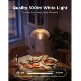 GOVEE LED RGBWW prigu&amp;scaron;iva sijalica Smart MATTER G80 E27/5W/230V 2700-6500K Wi-Fi Slike
