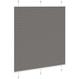 vidaXL Plisirana roleta antracit 120x100 cm širina tkanine 119,4 cm | shoptok.hr