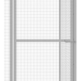  Mačja kletka 3x1,5x2,5 m pocinkano jeklo | Shoptok.si