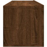  Stenska TV omarica rjavi hrast 100x30x30 cm konstruiran les, (20601413) | Shoptok.si