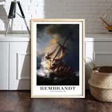 WALLXPERT 4262AHSREMBRANDT-001 Višenamenska Dekorativna Slika u Ram | Eponuda.com