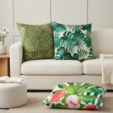  Presvlaka za jastuk 2 pcs HEERLEN &amp;Scaron;areni 80 x 80 cm Poliester Slike