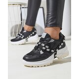 Resti Black women's sneakers with a thick sole Natsumi - Footwear | Shoptok.si
