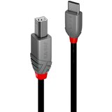 Lindy USB kabel USB 2.0 USB-C® vtič\, USB-B vtič 0.50 m črna 36940, (20561843) | Shoptok.si