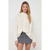 Max&co. Volnen pulover ženski, bež barva | Shoptok.si