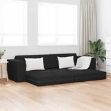  Krevet na razvlačenje Crna 245 x 78 x 77 cm tkanina | shoptok.hr