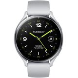 Xiaomi Watch 2 Silver Case with Gray TPU Strap | Eponuda.com