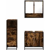  3-dijelni set kupaonskog namještaja boja hrasta drveni | shoptok.hr