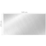 vidaXL Pokrivalo za bazen srebrno 549x274 cm PE, (20991151) | Shoptok.si