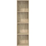  Regal za knjige boja hrasta 40x30x152 cm od konstruiranog drva | shoptok.hr