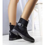 D/CEO Black wedge heeled boots Etylioo | Shoptok.si