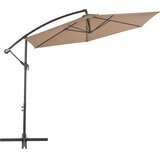  Konzolni vrtni suncobran s aluminijskim stupom 300 cm smeđesivi | shoptok.hr