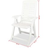  3-dijelni bistro set od plastike bijeli | shoptok.hr