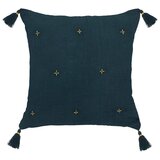 Atmosphera UKRASNI JASTUK GOLD 40X40 CM PAMUK/PES PETROLEJ Cijene