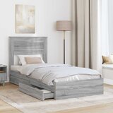  s od storage Siva Sonoma 100 x 200 cm Konstruirano drvo | shoptok.hr