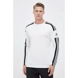 Adidas Majica z dolgimi rokavi za vadbo Squadra 21 bela barva