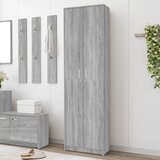 Furnova Garderobna omara siva sonoma 55x25x189 cm konstruiran les, (21930414) | Shoptok.si