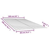  Podnice za krevet s 48 letvica 2 kom 80 x 200 cm | shoptok.hr