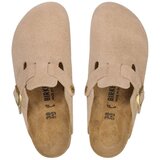 Birkenstock Boston Suede Leather Narrow - Sandcastle Bež | shoptok.hr