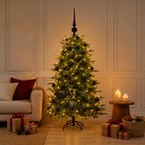  Umjetno božićno drvce s kuglicom 150 cm 150 LED lampica | shoptok.hr