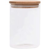 vidaXL Staklenke za pohranu s poklopcima od bambusa 4 kom 800 ml | shoptok.hr