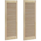  Ormarna vrata s vratima 2 pcs Prirodna 110 x 2,1 x 39,5 cm | shoptok.hr
