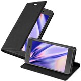 Cadorabo Ohišje, združljivo z Sony Xperia X v nočna črna - Zaščitni ovitek z magnetnim zapiranjem, stoječo funkcijo in režo za kartice, (20549071) | Shoptok.si