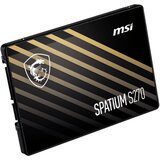 MSI SPATIUM S270 SATA 2.5 240GB internal solid state drive 2.5 Serial ATA III 3D NAND | shoptok.hr
