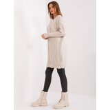 RUE PARIS Dress-LC-SK-8012-2.25P-Light Beige | Shoptok.si