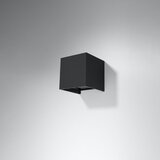 Nice Lamps Črna LED stenska svetilka Pinio – | Shoptok.si
