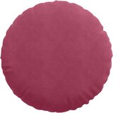  Jastučići za sjedenje 2 pcs Vinska crvena Ø 80 x 29 cm Baršun | shoptok.hr