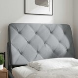  Jastuk za uzglavlje svjetlosivi 90 cm od tkanine | Eponuda.com
